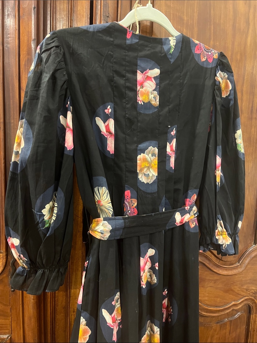Cynthia Rowley Moonlit Fleur Voile Midi Dress - Picture 8 of 8